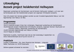 uitnodiging heideherstel Heihuyzen 1